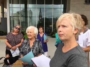 Critics of the new acute care hospital location are accusing the City of Windsor of using old development data while planning for the future.  August 7, 2018. (Photo by Paul Pedro)