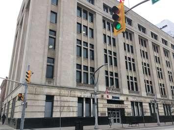 The Central Branch of the Windsor Public Library is temporarily moving to the historic Paul Martin Building downtown. Apr 16, 2019. (Photo by Paul Pedro)