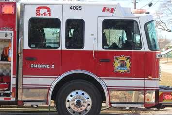 A Windsor Fire and Rescue truck. Blackburn News file photo.