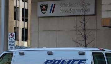 BlackburnNews.com file photo of Windsor police headquarters. (Photo by Jason Viau)