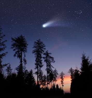 Generic meteor shower. (Photo by © Can Stock Photo / Rastan) 