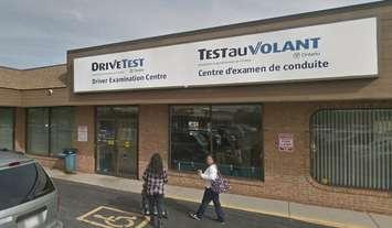 The DriveTest Centre on Dougall Avenue in Windsor (Photo courtesy of google.com/maps)