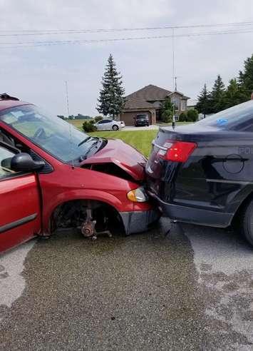 Reckless ride across Essex County. July 5, 2019. (Photo courtesy of OPP)