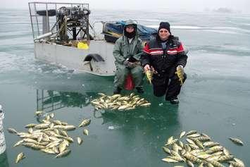 Ice fishing. (Photo courtesy of ontariosouthwest.com)