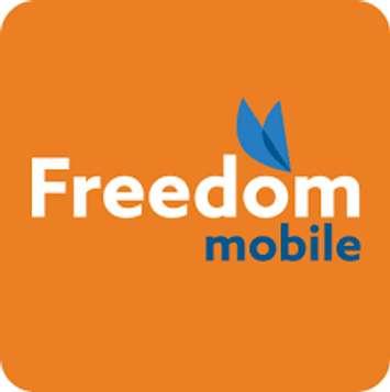 Freedom Mobile logo.
