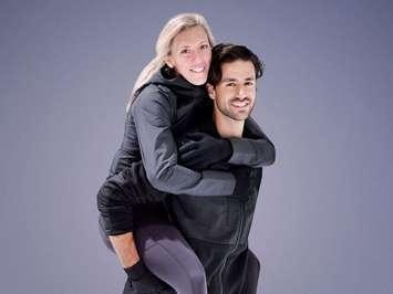 Meghan Agosta and Andrew Poje will be partners for the 2020 season of Battle of the Blades. (Photo courtesy of CBC)