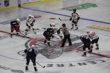 The Windsor Spitfires annual Blue and White game played at the WFCU Centre on August 31, 2016. (Photo by Ricardo Veneza)
