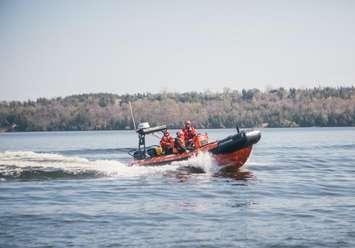 Canadian Coast Guard Search And Rescue Boat courtesy of Canadian Coast Guard May 22, 2017
