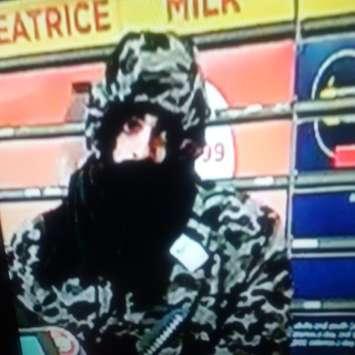 Photo of robbery suspect provided by Essex OPP. 