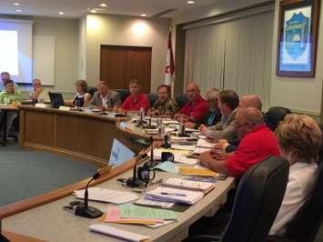 Lakeshore council meets for its regular meeting on July 15, 2014. (Photo by Ricardo Veneza)