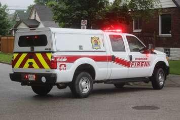 Windsor Fire and Rescue vehicle, June 20, 2019. Blackburn News file photo.
