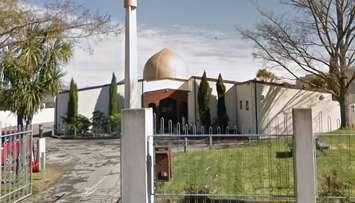 The Al Noor Mosque in Christchurh, New Zealand. Photo courtesy of Google Street View