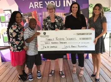 The Solcz Family Foundation is all IN with igniting the campaign with a $300,000.00 INvestment to help build the respite home. 
The home will be called the Solcz Family Foundation Respite Home. (Provided by Family Respite Services) 

