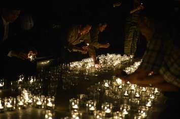 Earth Hour is celebrated in Myanmar on March 28, 2015. (Photo by Earth Hour courtesy www.earthhour.org)