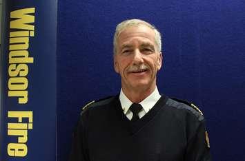 BlackburnNews.com file photo Windsor Fire Chief Bruce Montone. 