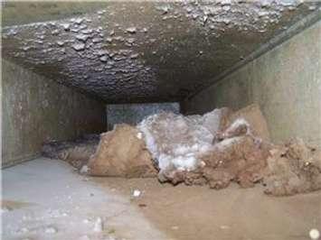 Dirty air ducts. (Photo courtesy Ontario Duct Cleaning/Yellowpages.ca)