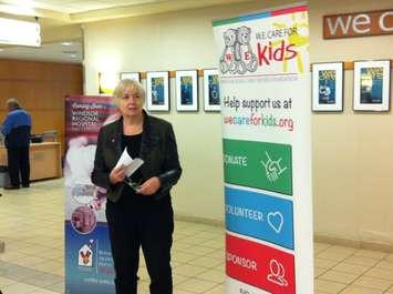 Executive director of the Ronald McDonald Charitities southwestern Ontario Margaret Anderson, April 20, 2016. (Photo by Jason Viau)
