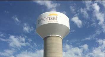 Tecumseh water tower. Aug 8, 2019. (Photo courtesy of Town of Tecumseh)