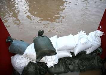 Sandbags to stop flood. (Photo courtesy of © CanStockPhoto.com/ChiccoDodiFC)