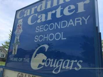 Cardinal Carter Catholic Secondary School. (Photo by Ricardo Veneza.)