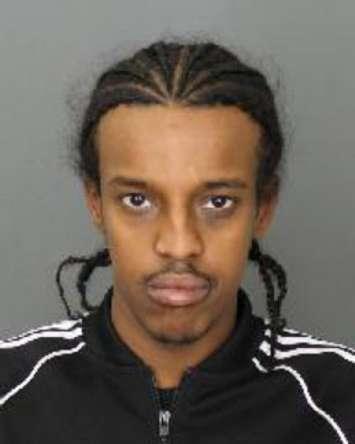 Windsor Police say Guled Ismail, 25, is at large in connection with a shooting in Windsor on October 31, 2018. Photo provided by Windsor Police Service.