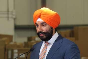 Science, Technology and Economic Development Minister, Navdeep Bains in Windsor July 31, 2017.  (Photo by Adelle Loiselle)