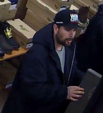 One of several suspects accused of shoplifting from the Windsor Crossing outlet mall during the 2017 holiday season. Photo provided by LaSalle Police.