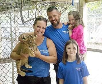 Patten Family at Greenview Aviaries (Submitted photo)