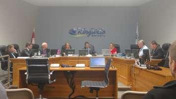 Kingsville Town Council in session on September 11, 2017. Photo by Mark Brown/Blackburn News.