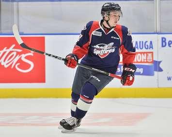 Jake Smith of the Windsor Spitfires. (Photo courtesy of Terry Wilson via OHL Images)