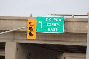 The EC Row Expressway seen from Walker Rd. on June 13, 2016. (Photo by Ricardo Veneza)