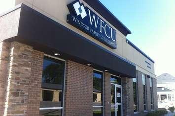 Amherstburg branch of the WFCU. 