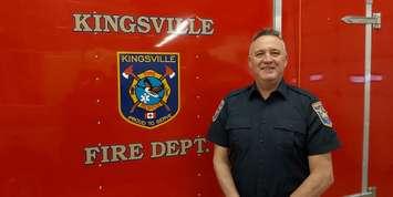 Kingsville Fire Chief John Quennell, January 22, 2021. Photo provided by Town of Kingsville.