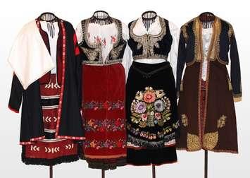 Traditional Serbian costumes on display at the Serbian Heritage Museum in Windsor. Photo courtesy Serbian Heritage Museum official website,