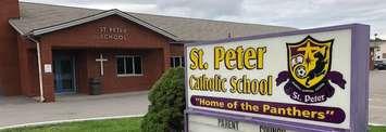 St. Peter Catholic Elementary School in Tecumseh. Photo courtesy Facebook.