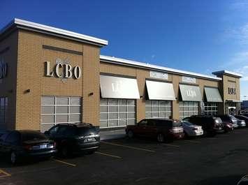 The new LCBO store at Tecumseh Mall. BlackburnNews.com file photo.