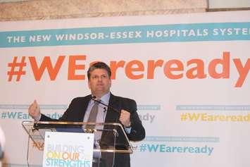 Windsor Regional Hospital CEO David Musyj, January 25, 2016.  (Photo by Adelle Loiselle)