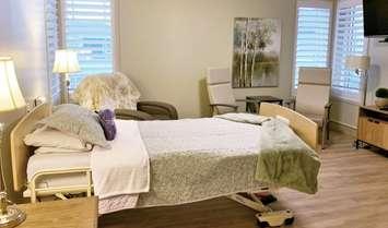 (Photo of a new suite at Hospice Windsor Essex, courtesy of Hospice Windsor Essex)