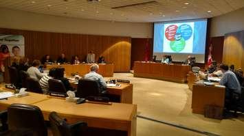The Greater Essex County District School Board meets on September 19, 2017. Photo by Mark Brown/Blackburn News.