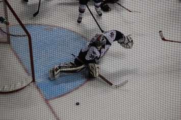 The Windsor Spitfires lose 2-1 against the Guelph Storm September 28, 2014. (Photo by Jason Viau)