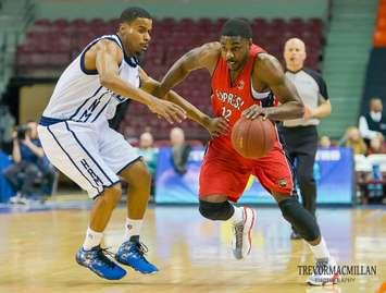 The Windsor Express take on the Halifax Rainmen, April 24, 2015. (Photo courtesy of the Windsor Express)