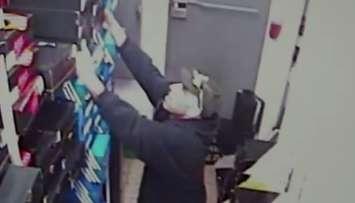 A still grabbed from a video released by Windsor police of a suspect in a theft investigation. (Photo courtesy the Windsor Police Service)