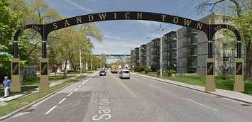An artists rendering of what the Olde Sandwich Towne arch would look like courtesy of citywindsor.ca.