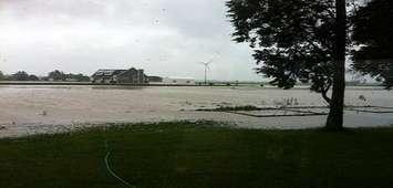 Flooding just outside the Town of Essex following heavy rain,  June 13, 2013. (Photo courtesy of Brendan Marc Byrne)