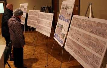 Residents attend a public meeting about renovations on Cabana Rd. in Windsor, March 27, 2014.