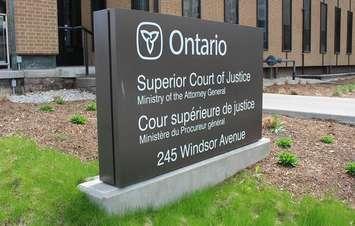 Superior Court of Justice, Windsor. (Photo by Mike Vlasveld)