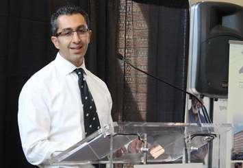 Dr. Roland Mikhail at Windsor Regional Hospital's Ouellette Campus, July 25, 2014. (photo by Mike Vlasveld)