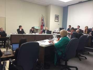 Amherstburg Council meets for its regular meeting on January 26, 2015. (Photo by Ricardo Veneza)