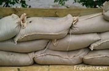 Sandbags (Photo courtesy of Lower Thames Valley Conservation Authority)