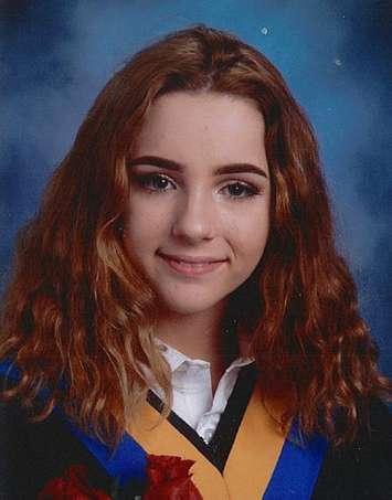 Amherstburg police are looking for a high-risk missing girl. Nov 7, 2018. (Photo courtesy of Amherstburg police)